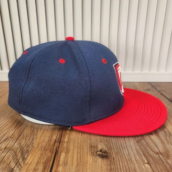 Washington Nationals New Balance The Game Pro Sz S Hat Cap Blue Red MLB Baseball - Picture 4 of 13